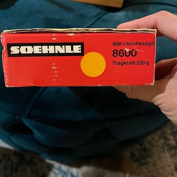 Vintage Soehnle Dietetic Scale Germany Brown 1970s in Original Box with Manual - Picture 2 of 3